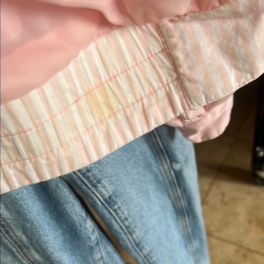 Vintage Current Seen Sz S Pink Bomber Members Only Type Jacket EVC - Picture 8 of 10